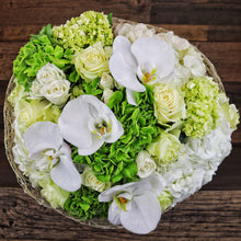 Load image into Gallery viewer, Rose, Orchid, and Hydrangea Bouquet
