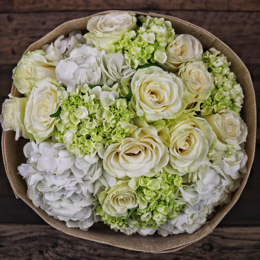 Large White and Green Bouquet